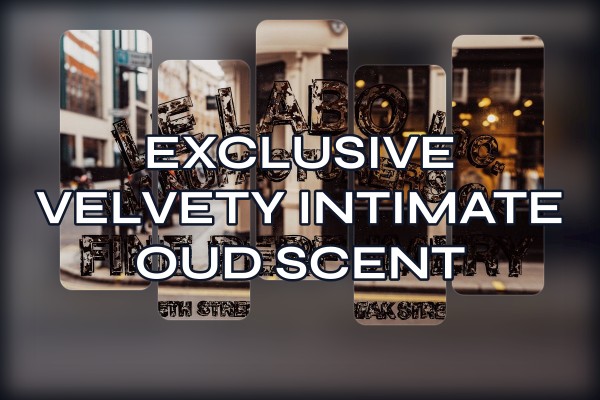 exclusive velvety intimate oud scent