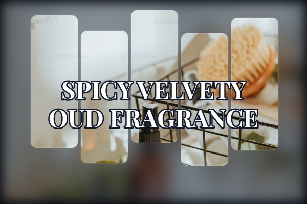 spicy velvety oud fragrance